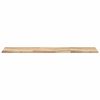 vidaXL Schweberegale 4 Stk. 120x40x2 cm Massivholz Akazie Unbehandelt