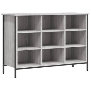 vidaXL Schuhregal Grau Sonoma 100x35x70 cm Holzwerkstoff