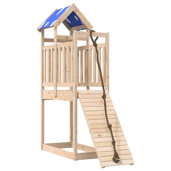 vidaXL Spielturm Massivholz Kiefer