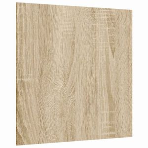 vidaXL Dekoplatten 12 pcs Sonoma-Eiche 30 x 30 x 0,27 cm Holzwerkstoff