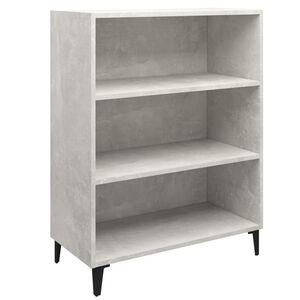 vidaXL Sideboard Betongrau 69,5x32,5x90 cm Holzwerkstoff