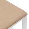 vidaXL Esszimmerst&uuml;hle 2 pcs Wei&szlig; 40 x 47,5 x 99,5 cm