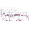 vidaXL Massivholzbett ohne Matratze 200x200 cm Kiefer