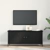vidaXL TV-Schr&auml;nk Schwarz Eichen-Optik 100 x 35 x 45 cm Holzwerkstoff