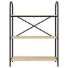 vidaXL B&uuml;cherregal Sonoma-Eiche 80 x 30 x 109 cm Holzwerkstoff