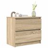 vidaXL TV-Schrank Sonoma-Eiche 60x35x54 cm Holzwerkstoff