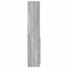 vidaXL Highboard Grau Sonoma 37,5x35x180 cm Holzwerkstoff