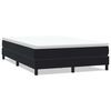 vidaXL Boxspringbett ohne Matratze Schwarz 140x210 cm Samt