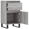 vidaXL Sideboards 2 Stk. Grau Sonoma 40x35x70 cm Holzwerkstoff