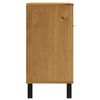 vidaXL Sideboard FLAM 80x40x80 cm Massivholz Kiefer
