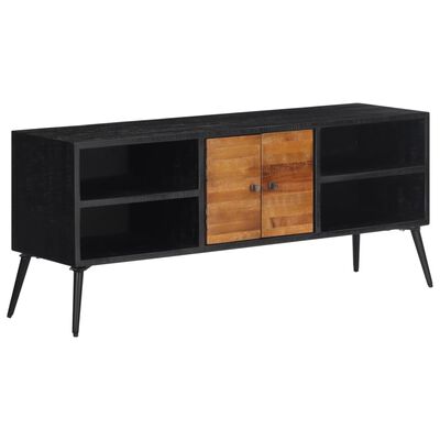 vidaXL TV-Schrank 112x31x45 cm Recyceltes Massivholz Teak