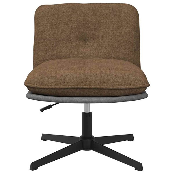 vidaXL B&uuml;rostuhl Drehbar Taupe Stoff