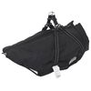 vidaXL Hundemantel Schwarz L44 Fleece und Polyester