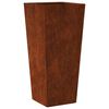 vidaXL Pflanzk&uuml;bel 2 Stk. 35x35x75 cm Wetterfester Stahl
