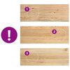 vidaXL Treppenstufen 16 Stk. Unbehandelt 70x30x2 cm Massivholz Eiche