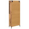 vidaXL Highboard mit Schubladen 2 pcs Altholz Holzwerkstoff