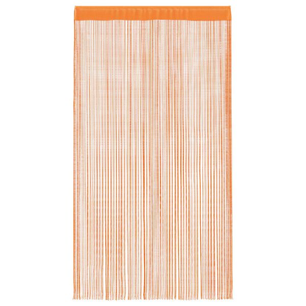 vidaXL Fadenvorh&auml;nge 2 Stk. Orange 140x250 cm