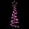 vidaXL LED Weihnachtsbaum mit Kugeln 100 LEDs Warmwei&szlig; 150 cm