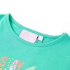 Kinder-T-Shirt Minzgr&uuml;n 116