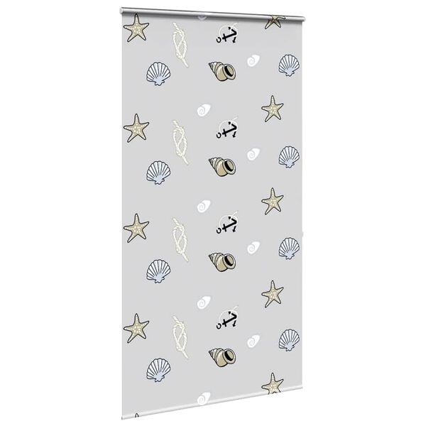 vidaXL Duschrollo mit Kassette 130x240 cm Stoffbreite 126 cm