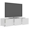 vidaXL TV-Schrank Weiß 120×34×30 cm Holzwerkstoff
