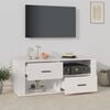 vidaXL TV-Schrank Wei&szlig; 100x35x40 cm Holzwerkstoff
