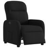 vidaXL Relaxsessel Elektrisch Schwarz Stoff
