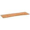 vidaXL Schreibtischplatte Hellbraun 160x50x2,5 cm Massivholz Eiche