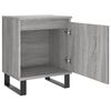 vidaXL Nachttische 2 Stk. Grau Sonoma 40x30x50 cm Holzwerkstoff