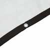 vidaXL Transparente Plane mit &Ouml;sen 5x12 m Polyethylen