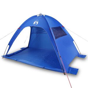 vidaXL Strandzelt Azurblau Wasserdicht