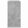 vidaXL W&uuml;rfelregale 4 Stk. Betongrau 30x15x30 cm