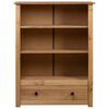 vidaXL B&uuml;cherregal 80 x 35 x 110 cm Massivholz Panama-Kiefer