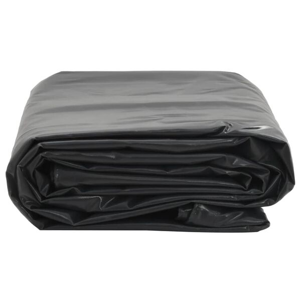 vidaXL Abdeckplane Schwarz 2,5x4,5 m 650 g/m&sup2;