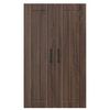 vidaXL K&uuml;chenschrank Braun Eichen-Optik 60 x 31 x 100 cm Holzwerkstoff