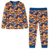 Kinderpyjama mit Langen &Auml;rmeln Cognac 104