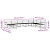 vidaXL Outdoor-Sofagarnitur 8 pcs Natur Massivholz Akazie