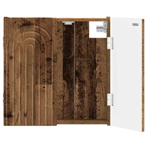 vidaXL Dartboard Schrank ALKMAAR Altholz 52,5 x 10,5 x 53,5 cm