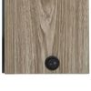 vidaXL LED-Bad-Spiegelschrank 89x14x62 cm Eichen-Optik