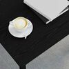 vidaXL Couchtisch Schwarz Eichen-Optik 50 x 50 x 36 cm Holzwerkstoff