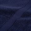 vidaXL Premium Handt&uuml;cher SOLUND 2 Stk. Marineblau 100x200 cm 600 g/m&sup2;