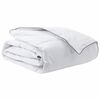vidaXL Winterbettdecke 200 x 240 cm Winter Feder Wei&szlig; Atmungsaktiv