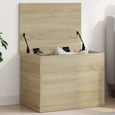 vidaXL Truhe Sonoma-Eiche 60x42x46 cm Holzwerkstoff