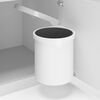 vidaXL K&uuml;chen-Einbau-M&uuml;lleimer Kunststoff 12 L