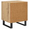 vidaXL Nachttisch Artisan-Eiche 40 x 35 x 47,5 cm Holzwerkstoff
