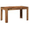 vidaXL Esstisch Altholz-Optik 140x74,5x76 cm Holzwerkstoff