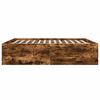 vidaXL Bettgestell R&auml;uchereiche 200x200 cm Holzwerkstoff