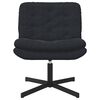 vidaXL Drehender Entspannungsstuhl Schwarz 63 x 75 x 76 cm Samt