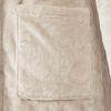 vidaXL Bademantel ohne Kapuze Beige XL Flanell