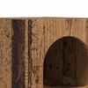 vidaXL Nachttisch Altholz 29,5 x 33,5 x 50 cm Holzwerkstoff